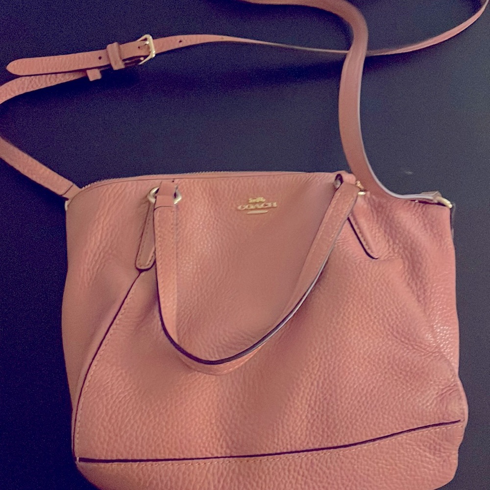 Small Coach crossbody.